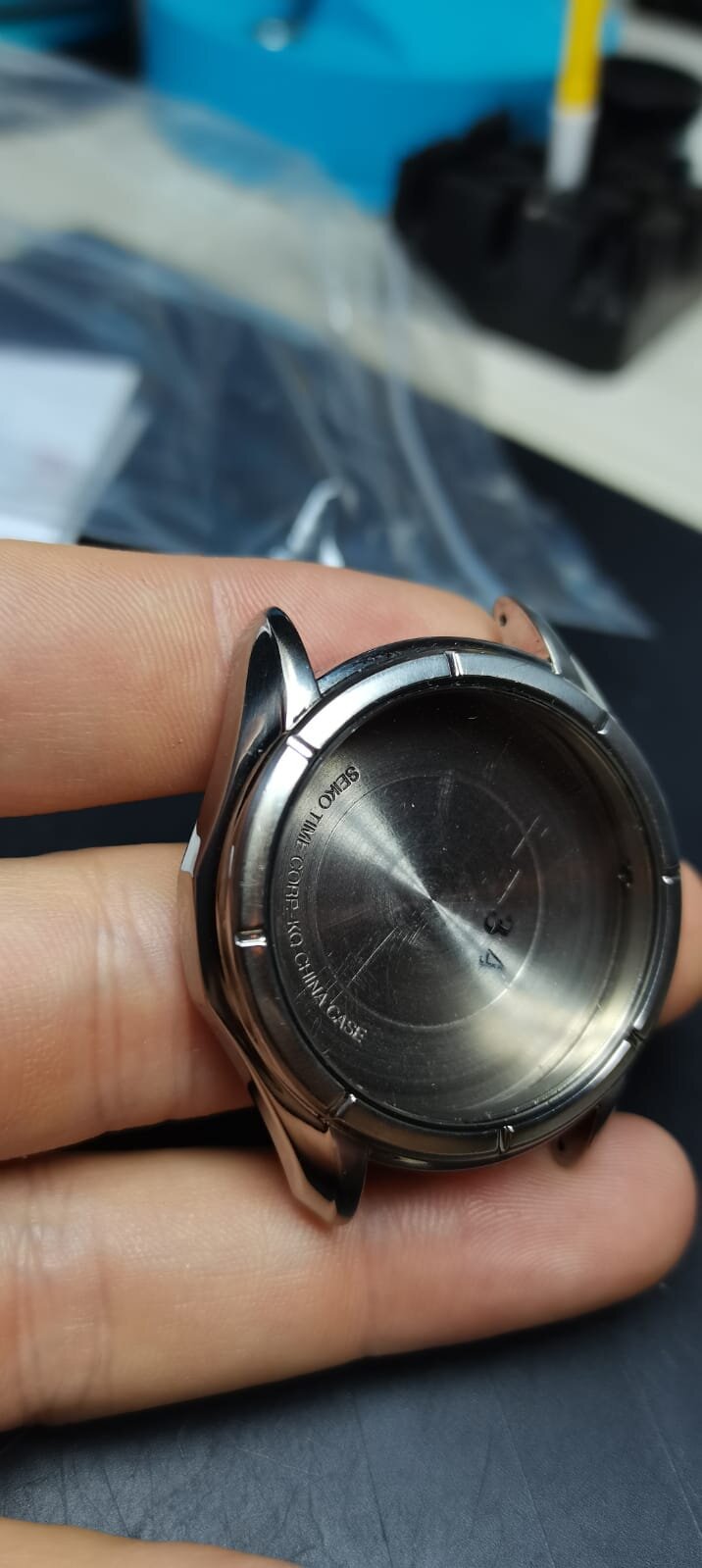 Seiko watch repair V157 0AF0 in for New capacitor and refurbish